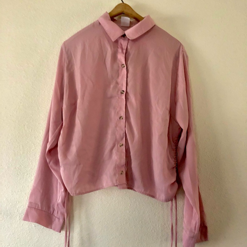 No Boundaries Soft Pink Button Down Western Shirt Cowgirlcore